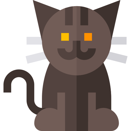 katze Basic Straight Flat icon