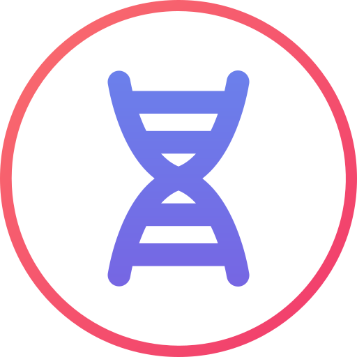 dna Generic gradient fill icona