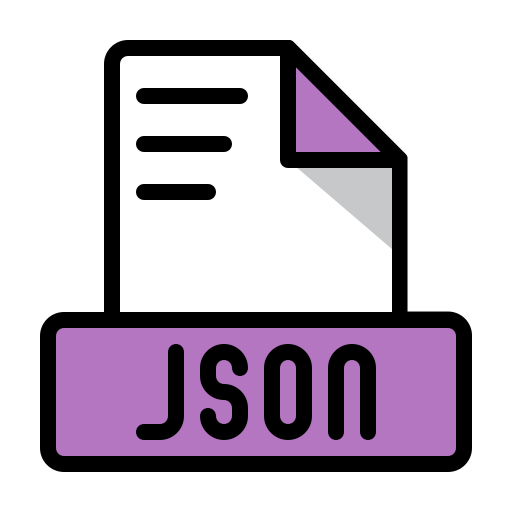 json Generic color lineal-color icon