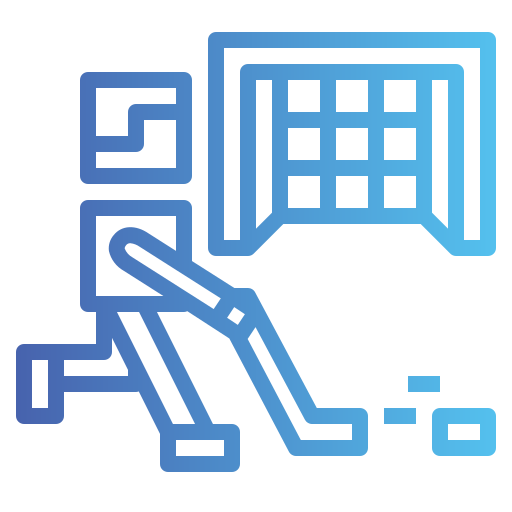 hokej Smalllikeart Gradient ikona