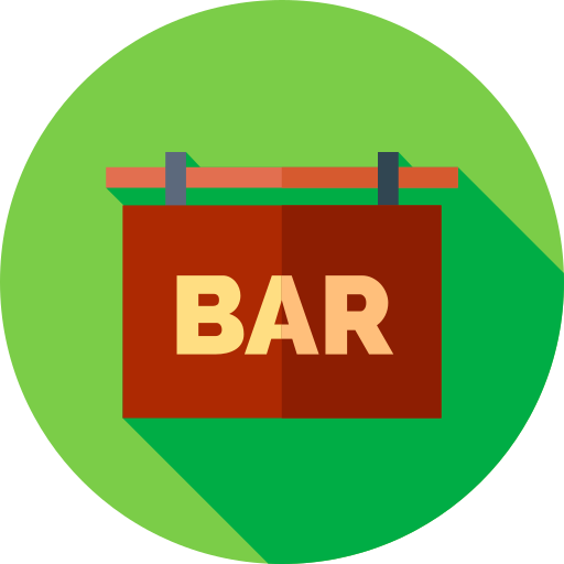 bar Flat Circular Flat icon