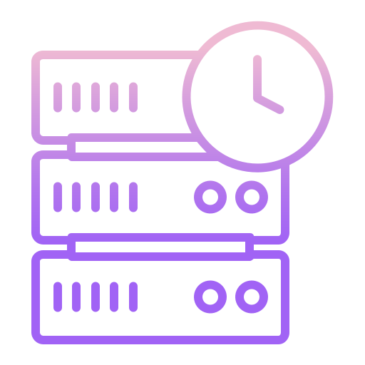 serveur Icongeek26 Outline Gradient Icône