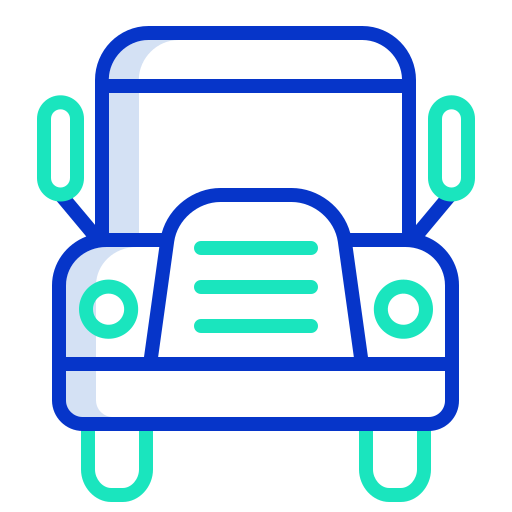 schulbus Icongeek26 Outline Colour icon