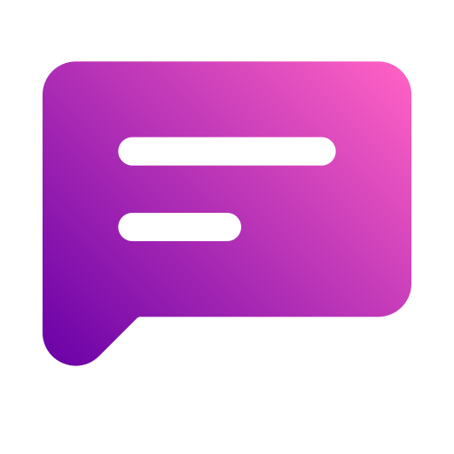 Chat box Generic gradient fill icon