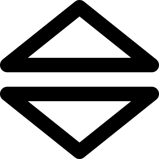 scorrere Basic Rounded Lineal icona