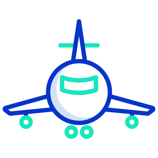 flugzeug Icongeek26 Outline Colour icon