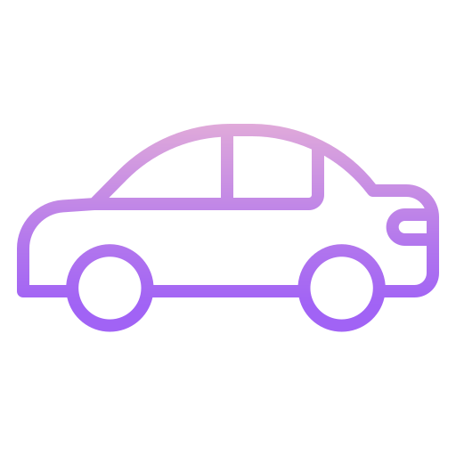 Car Icongeek26 Outline Gradient icon