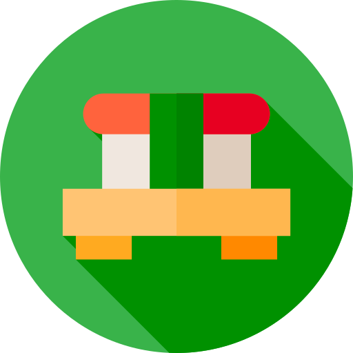 sushi Flat Circular Flat icon