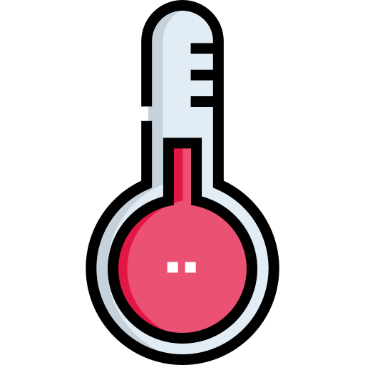 temperatur Detailed Straight Lineal color icon