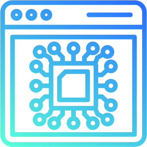 ai Generic gradient outline icona