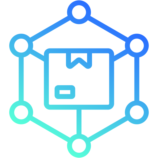 la logistica Generic gradient outline icona