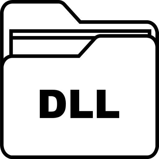 Dll Generic black outline icon