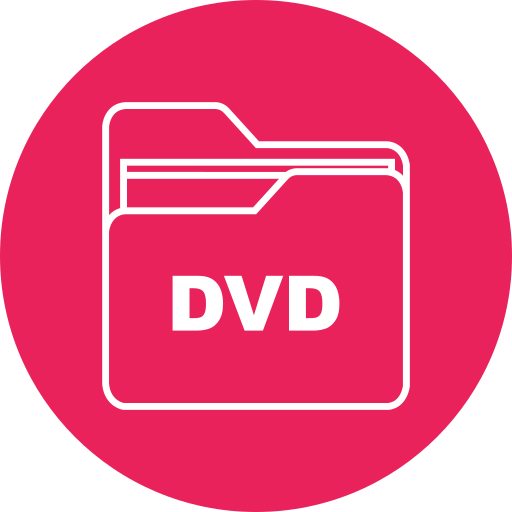 dvd Generic color fill icon