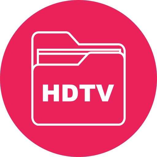 Hdtv Generic color fill icon