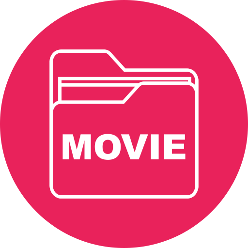 film Generic color fill icon