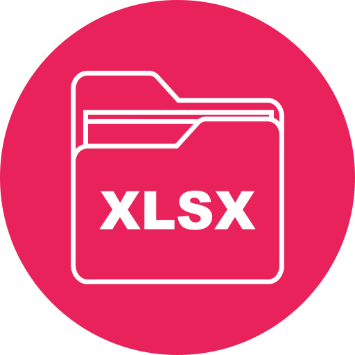 Xlsx Generic color fill icon