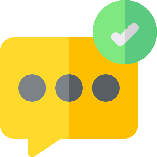 Message Basic Rounded Flat icon