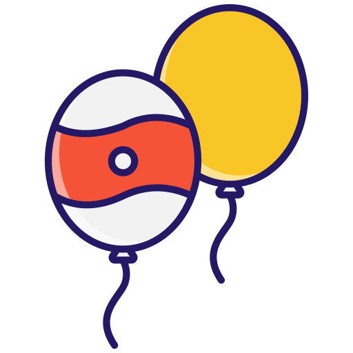 Balloon Generic color lineal-color icon