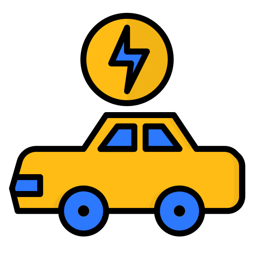 elektroauto Generic color lineal-color icon