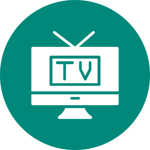 Tv Generic color fill icon