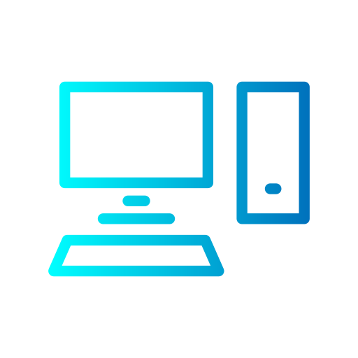 pc Generic gradient outline icon