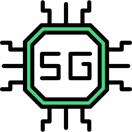 5g Generic color lineal-color icon