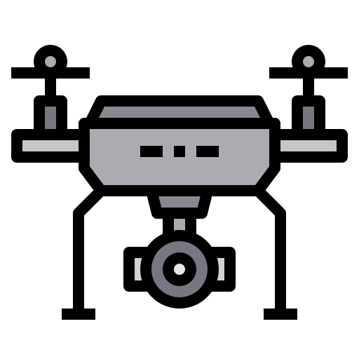 drone itim2101 Lineal Color icona