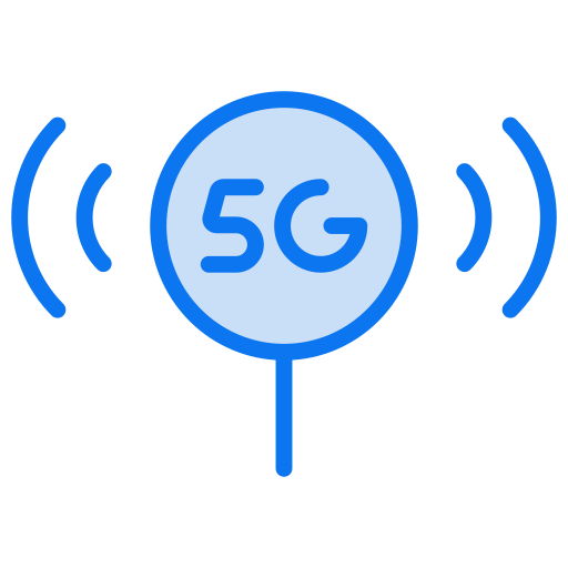 5g Generic color lineal-color icon