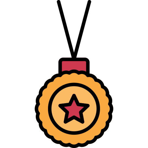 Medal Generic color lineal-color icon