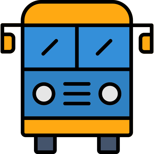 School bus Generic color lineal-color icon