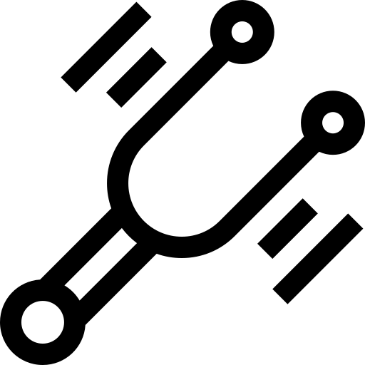 diapason Basic Straight Lineal icon