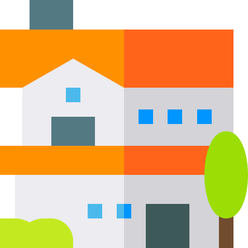 haus Basic Straight Flat icon