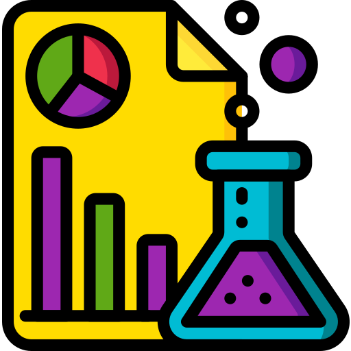 analytics Basic Miscellany Lineal Color icon