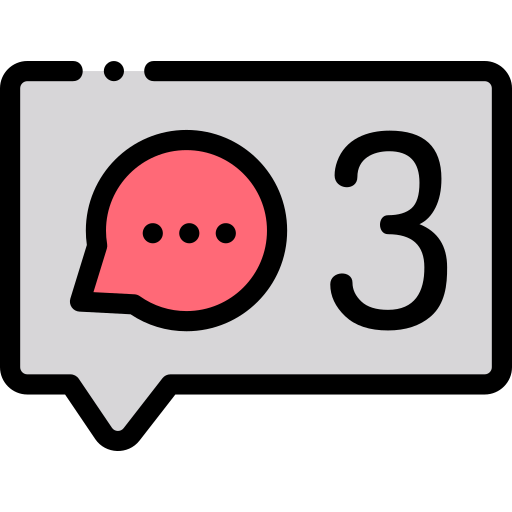 Messages Detailed Rounded Lineal color icon