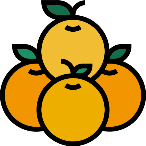 Orange mynamepong Lineal Color icon