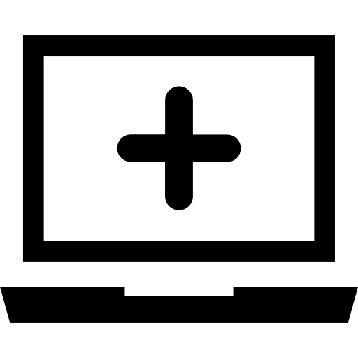 laptop Vector Market Fill icon