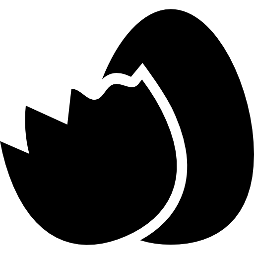 Eggs Vector Market Fill icon