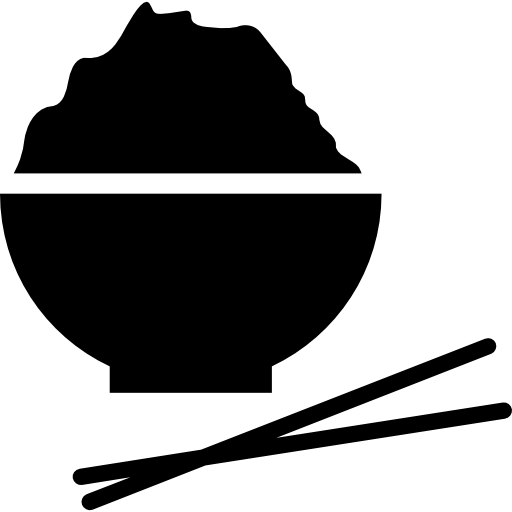 Rice Vector Market Fill icon