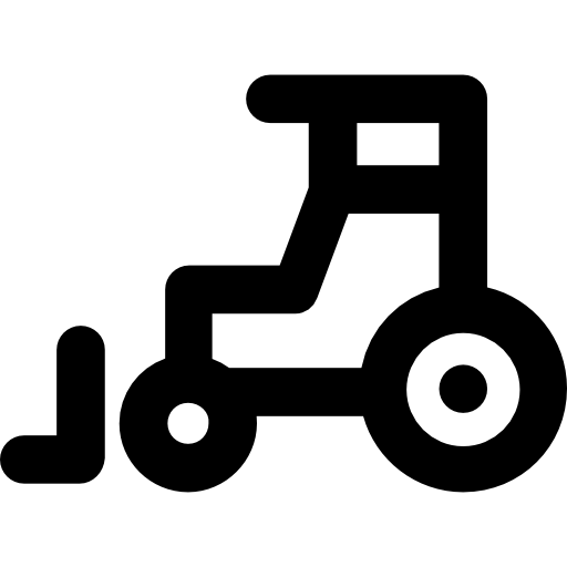 Forklift Vector Market Bold Rounded icon