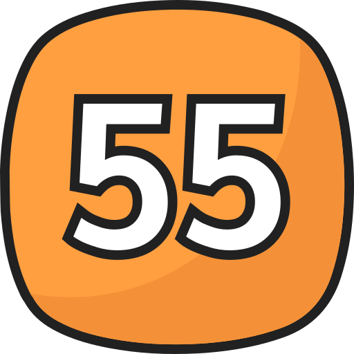 Fifty five Generic color lineal-color icon