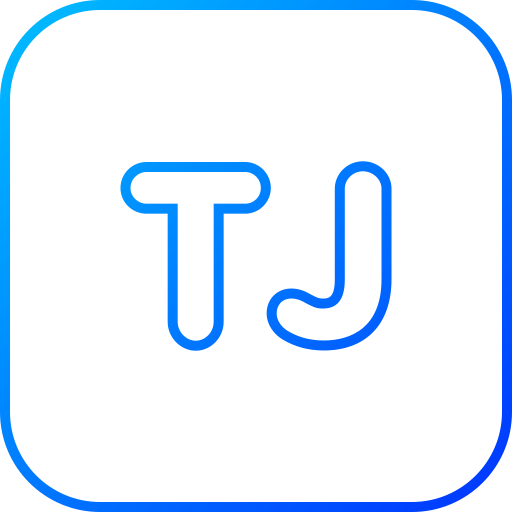 タジキスタン Generic gradient outline icon