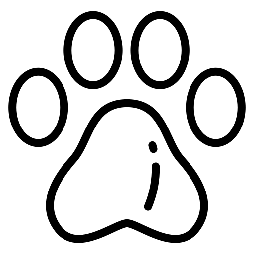 pfote Generic black outline icon