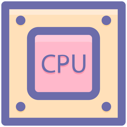 cpu Generic color lineal-color icon