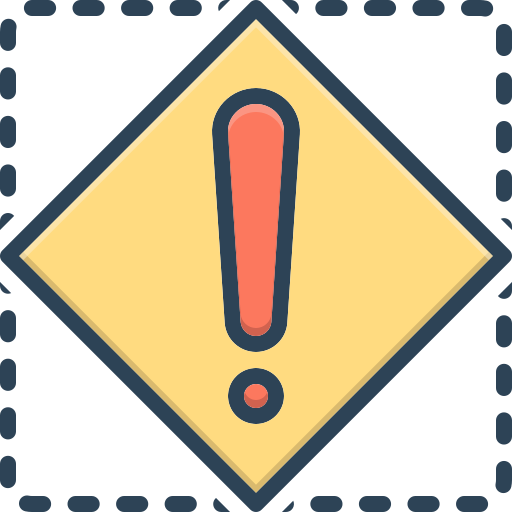 Caution Generic color lineal-color icon