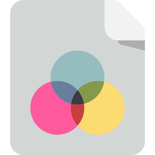 cmyk Special Flat icon