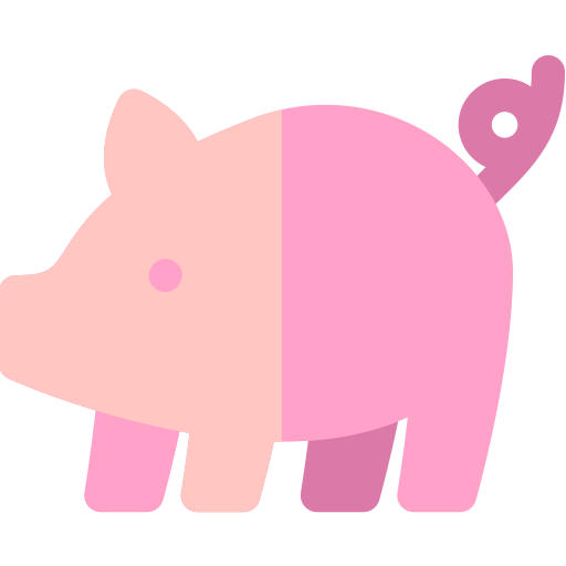 Pork Basic Rounded Flat icon