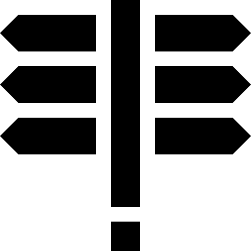 solutions Basic Straight Filled Icône