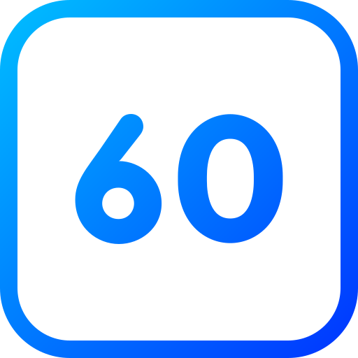 60 Generic gradient outline icon