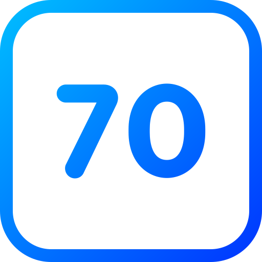 70 Generic gradient outline icon