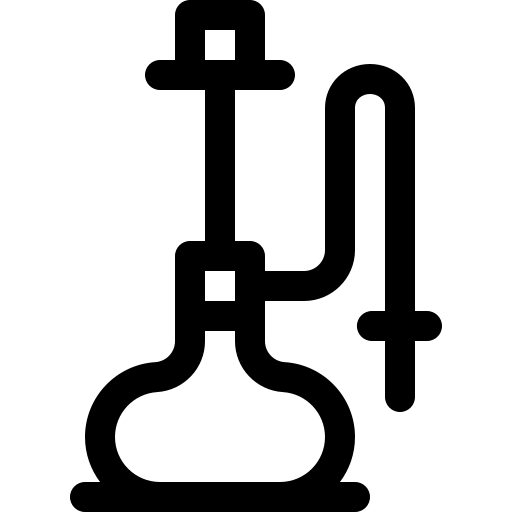 nargile Basic Rounded Lineal ikona